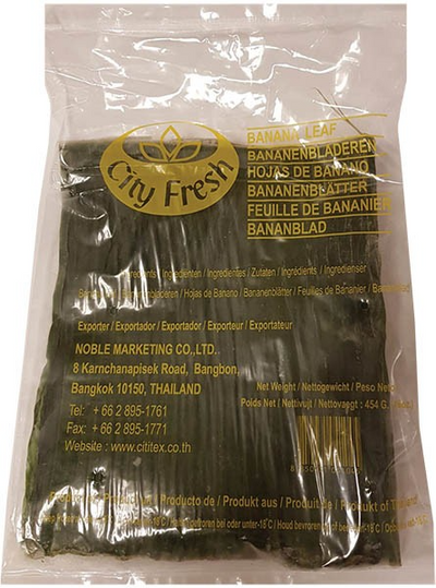 City Fresh Banana Leaves, 454 g