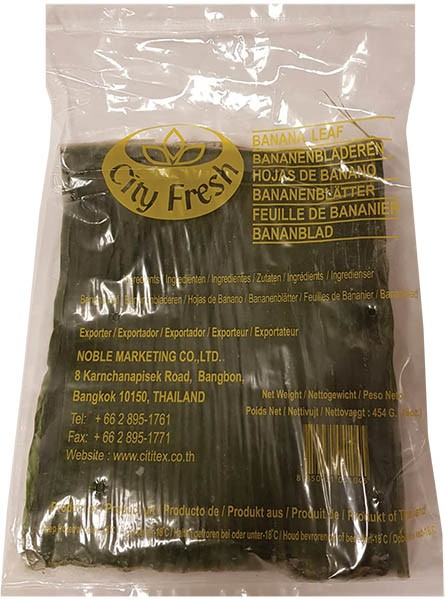 City Fresh Banana Leaves, 454 g