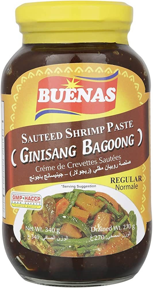 Buenas Regular Sauteed Shrimp Paste, 340 g