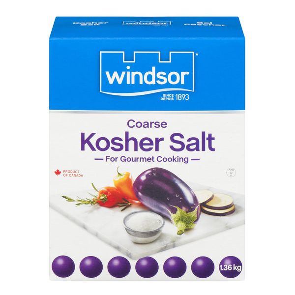 Windsor Coarse Kosher Salt, 1.36 kg