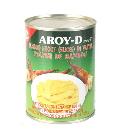 Aroy-D Bamboo Shoot Slices In Water, 550 mL