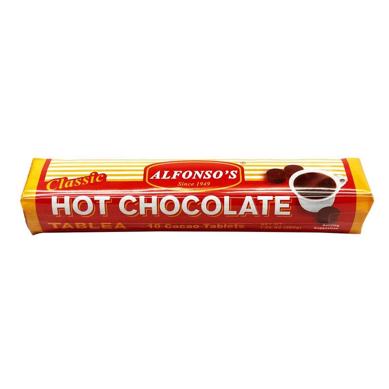 Alfonso’s Classic Hot Chocolate Tablets, 200 g, 10 ct
