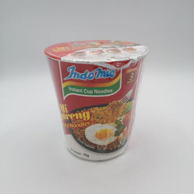 Indomie Mi Goreng Fried Noodle Cup, 75 g
