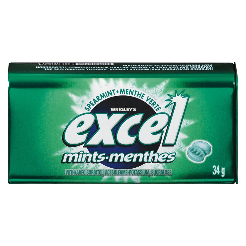 Excel Mints, 34 g