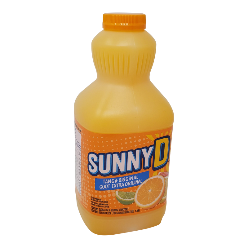 Sunny D Tangy Original Drink, 1.89 l