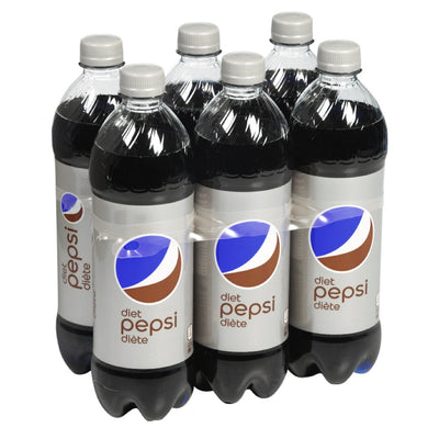 Diet Pepsi Soda, 6 ct