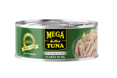 MEGA FLAKED LT TUNA SOYA OIL