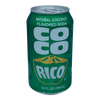 Coco Rico Natural Coconut Flavored Soda from Puerto Rico, 355 mL