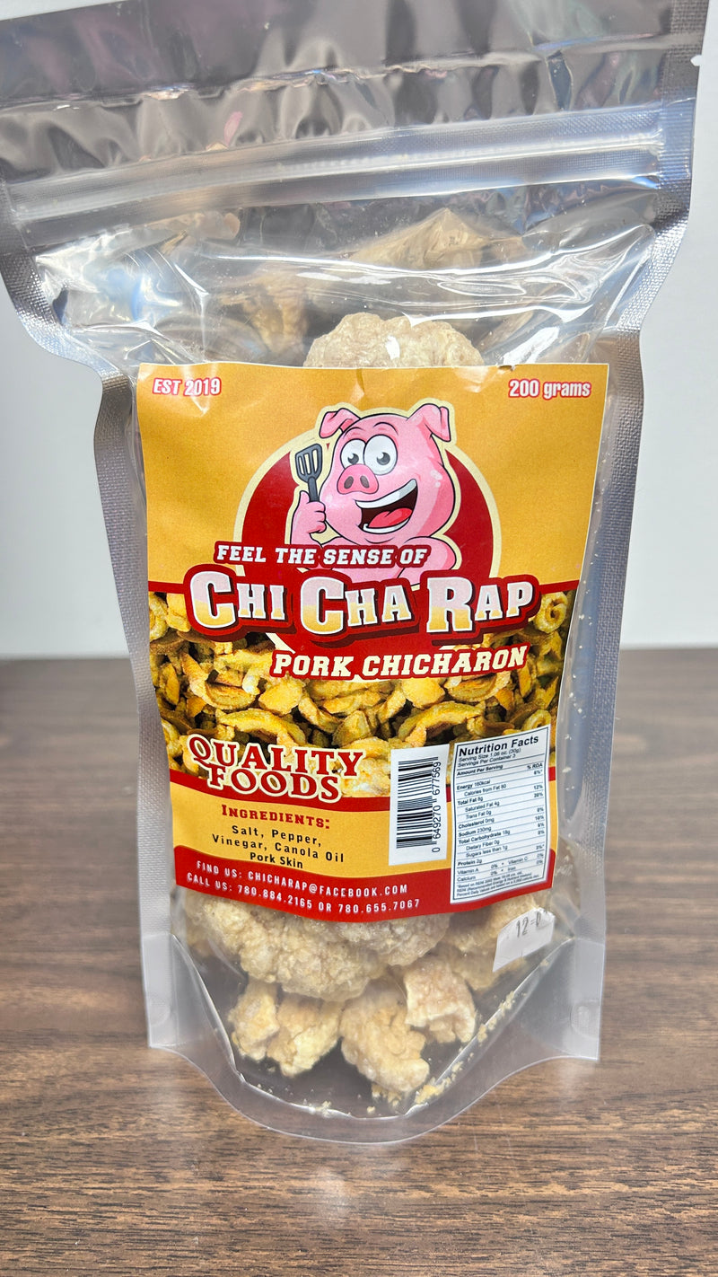 Chi Cha Rap Pork Chicharon, 1 ct