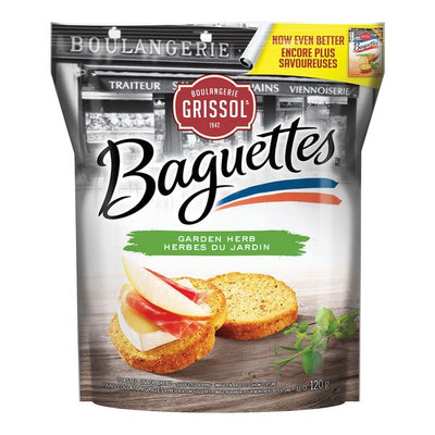 Grissol Garden Herb Baquettes 120g