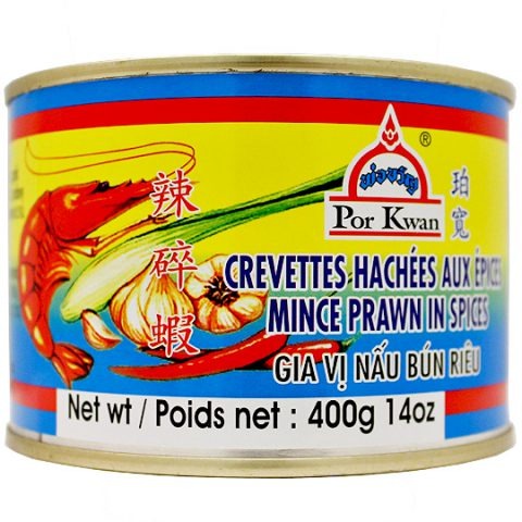 PORKWAN MINCED PRAWN IN SPICE 400 g