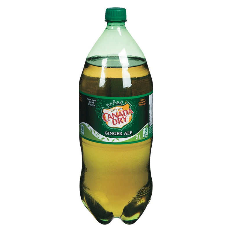 Canada Dry Ginger Ale Soda, 2 l