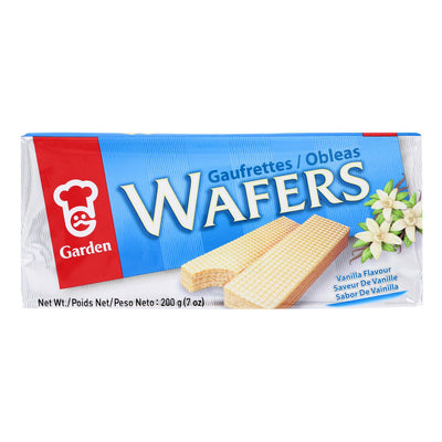 Garden Vanilla Flavoured Wafer Cookies, 200 g