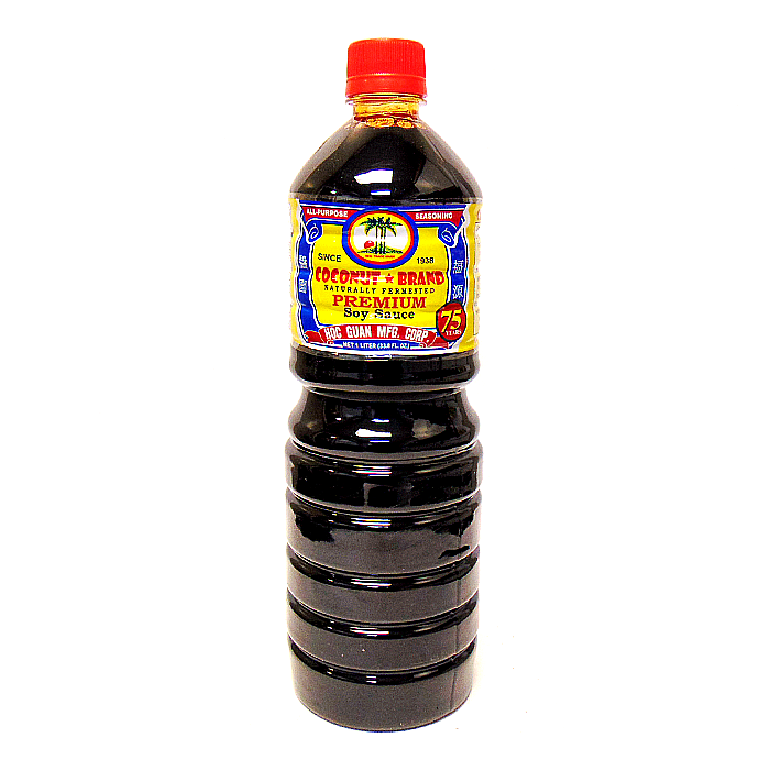 Coconut Brand Premium Soy Sauce, 1 l