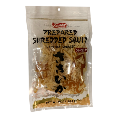 Shirakiku Prepared Shreded Squid, 170 g