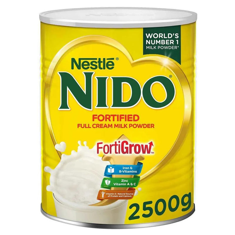 Nestle Nido Fortified Full Cream Milk Powder, 2500 g