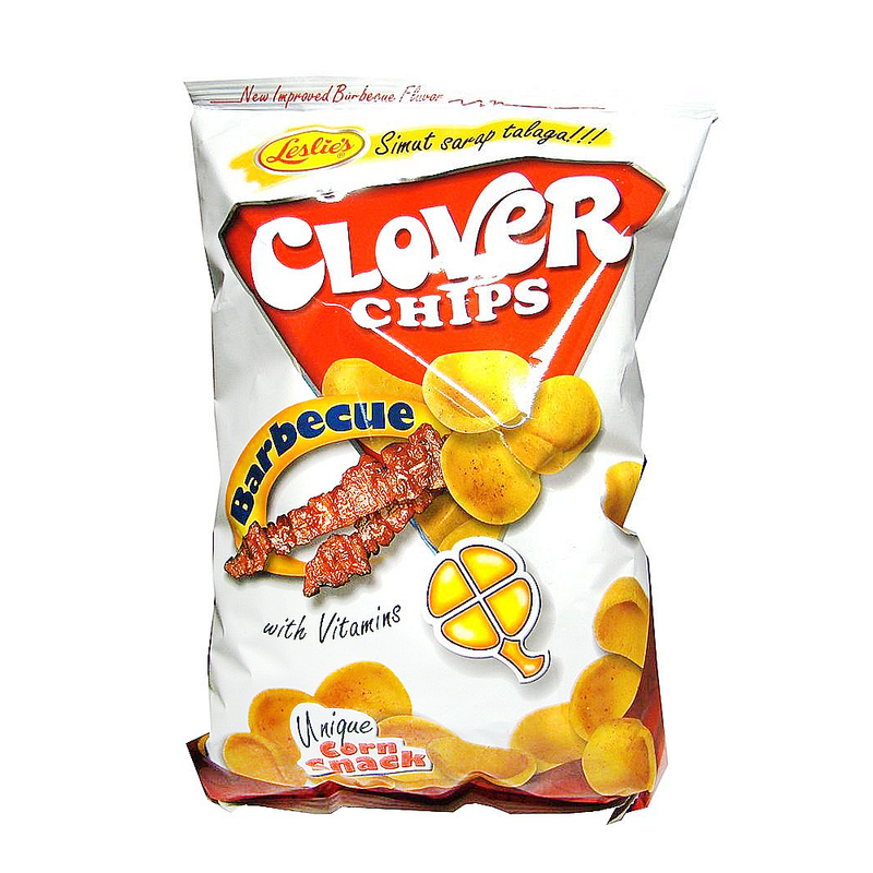 Leslie's Clover Chips Barbecue, 1 ct