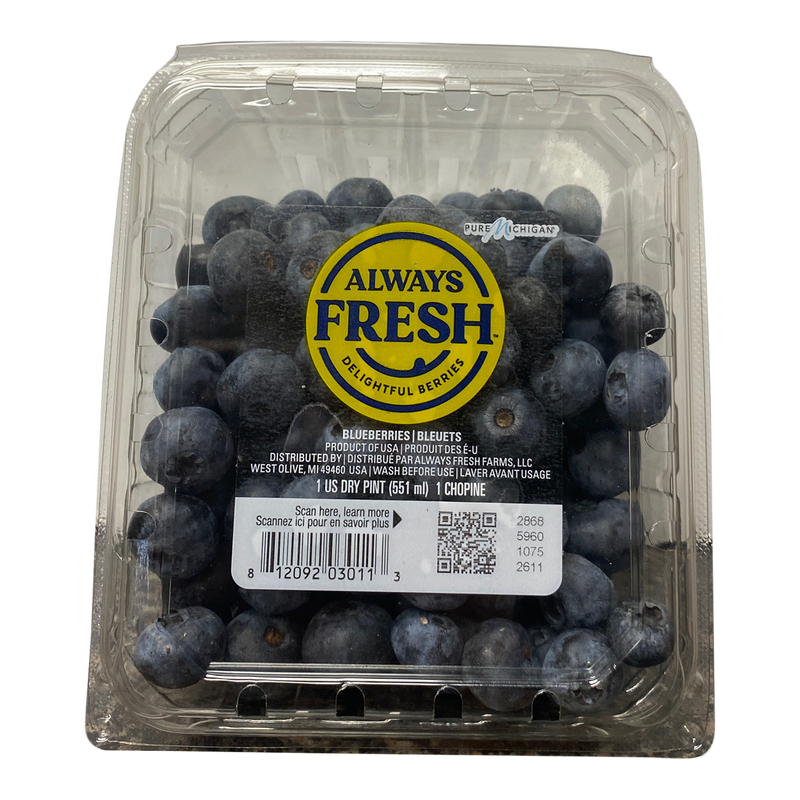 Always Fresh Blueberries, 1 pt