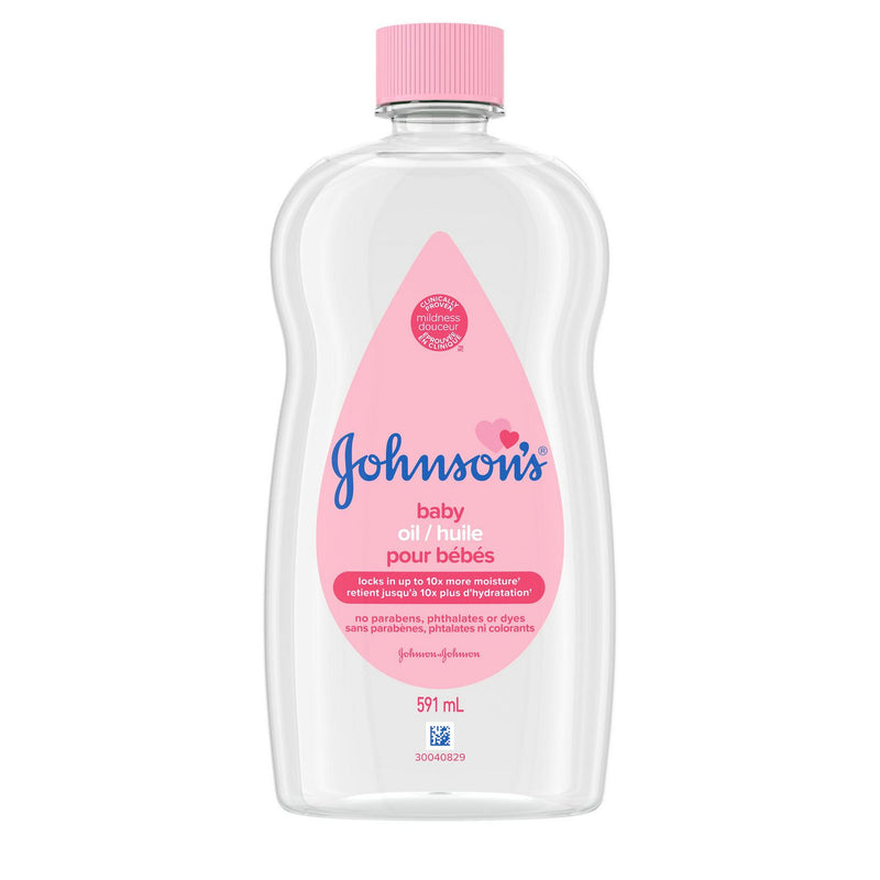 Johnson's Baby Oil, 591 mL