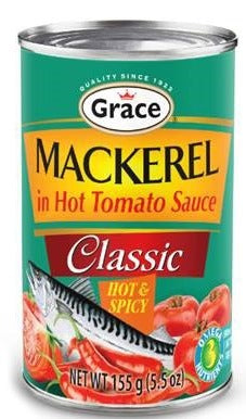 GRACE MACKEREL TOMOTO-HOT- 155 g