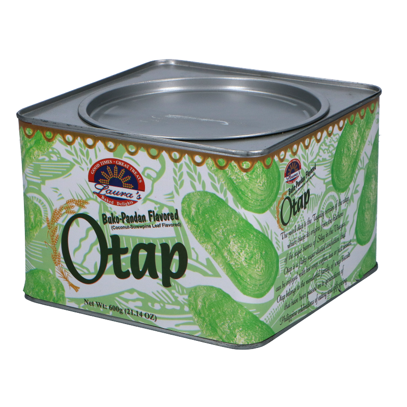 Laura's Buko Pandan Flavored Otap, 600 g