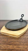Oval Cast Iron Plate, 1 ct