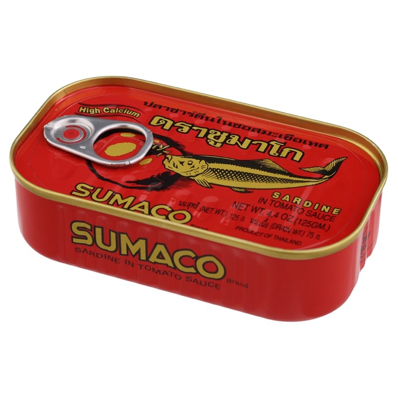 Sumaco Sardine In Tomato Sauce, 125 g