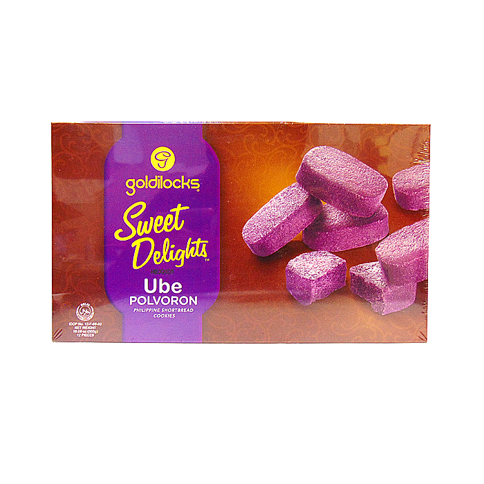 Goldilocks Sweet Delights Ube Polvoron, 1 ct