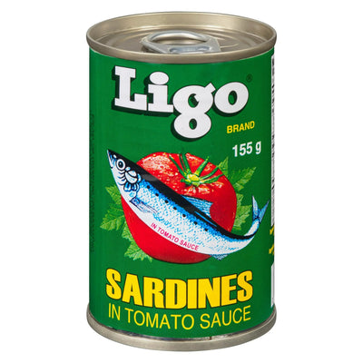 Ligo Sardines In Tomato Sauce, 155 g