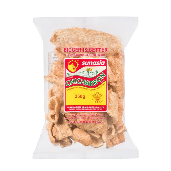 Sunasia Fried Pork Rinds Chicharron, 250 g