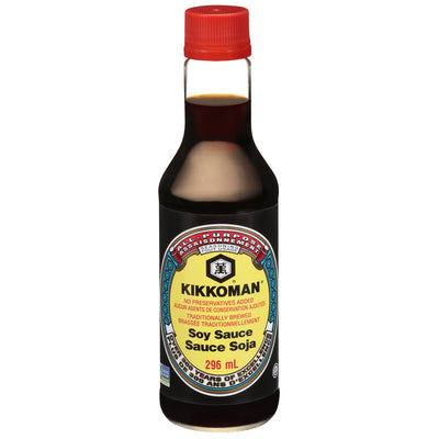 Kikkoman Soy Sauce, 296 mL