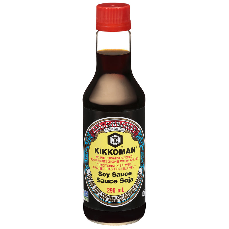 Kikkoman Soy Sauce, 296 mL