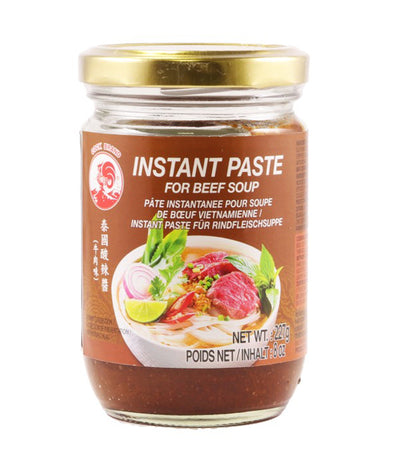 Cock Brand Beef Soup Instant Paste, 227 g