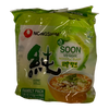 Nongshim Soon Veggie Noodle Soup, 4 ct