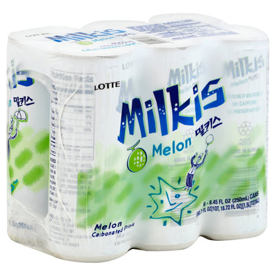 Lotte Melon Carbonated Drink, 250 mL, 6 ct
