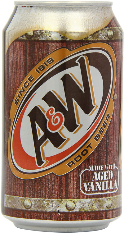 A&W Aged Vanilla Root Beer Soda, 1 ct