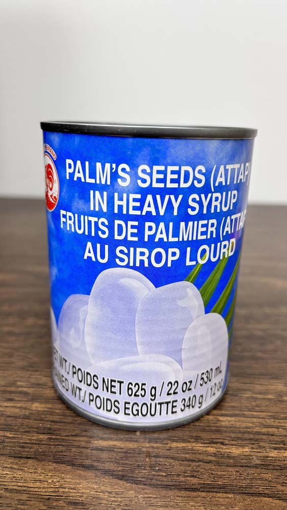 Palm Seeds In Syrup, 625 g