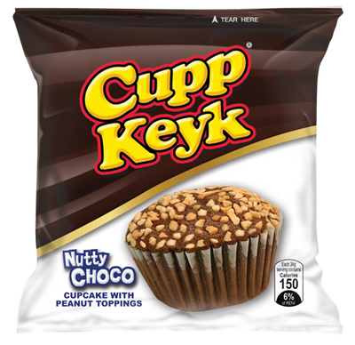 Cupp Keyk Nutty Choco Cupcake, 1 ct