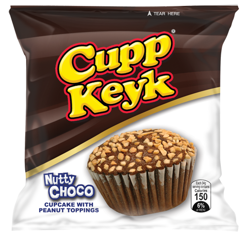 Cupp Keyk Nutty Choco Cupcake, 1 ct