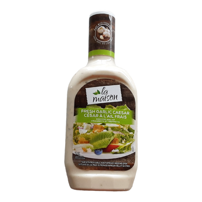 La Maison Fresh Garlic Caesar Dressing, 1.4 l