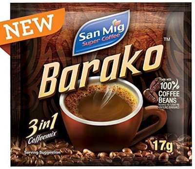 San Mig Barako Rich & Strong Coffeemix, 17 g