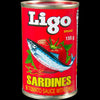 Ligo Sardines In Tomato Sauce With Chili, 155 g