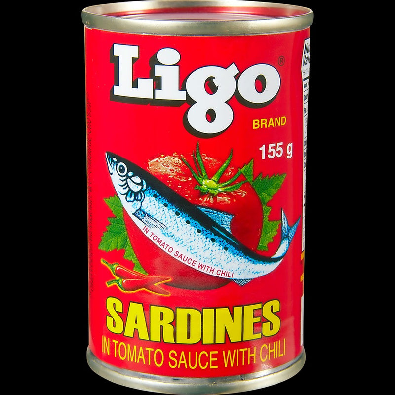Ligo Sardines In Tomato Sauce With Chili, 155 g
