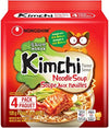 KIMCHI RAMYUN NDL NONGSHIM 4 pkg