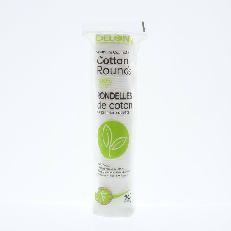 Delon Cotton Rounds, 100 ct