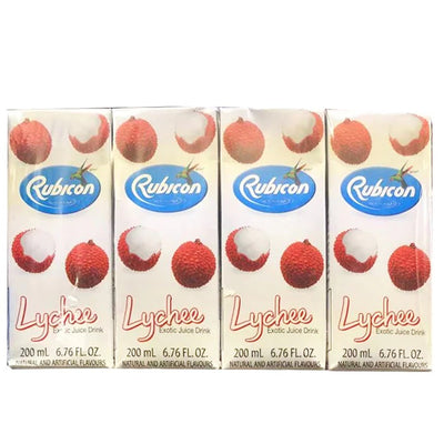 Rubicon Lychee, 200 mL, 4 ct