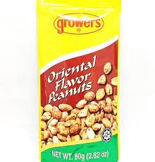 GROWERS ORIENTAL PEANUTS 80G