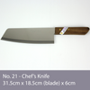 Kiwi No. 21 Chef's Knife, 1 ct