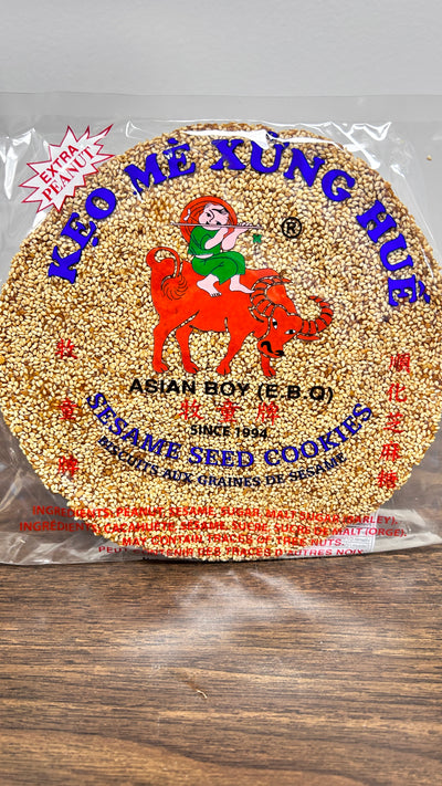 Asian Boy Sesame Seeds Cookies, 1 ct