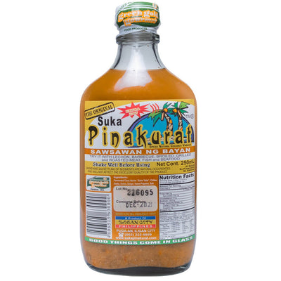 Suka Pinakurat Spiced Coconut Natural Vinegar Sawsawan Ng Bayan, 250 mL